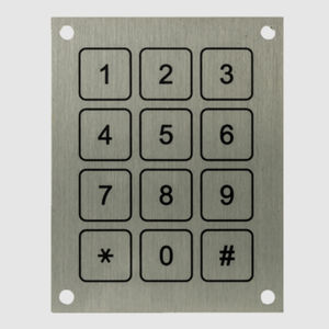 12-key keypad