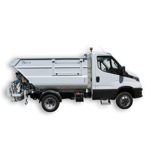 top-loader waste collection vehicle