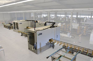 PVC profile machining and cutting center 1
