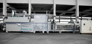 waste baling press