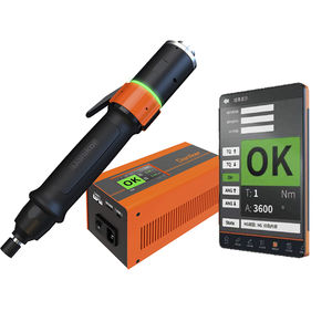 electric screwdriver with built-in transducer