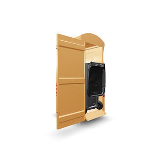 metal waste container