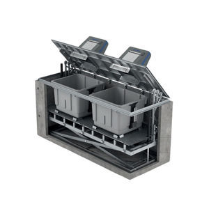 steel waste container