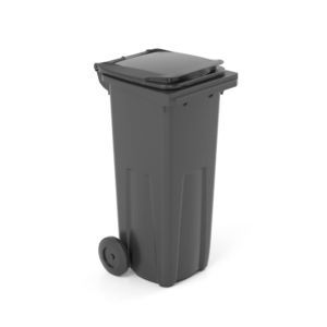 HDPE waste container