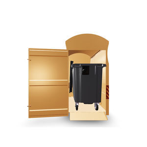 steel waste container