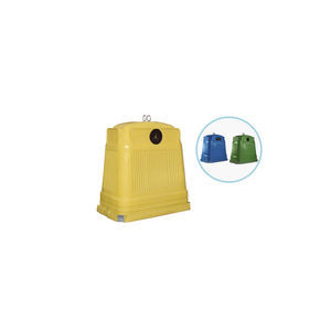 plastic waste container