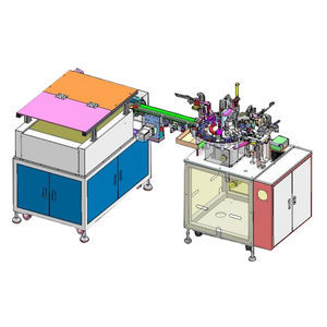 capacitor folding machine