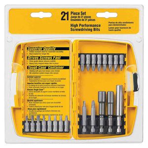 hexagonal-head screw screwdriver bit set