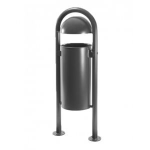 steel waste bin