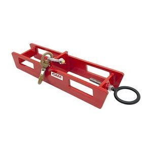 forklift truck attachment with hooks 1