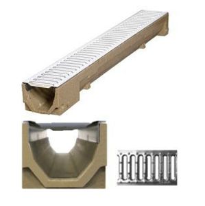 polymer concrete drainage channel