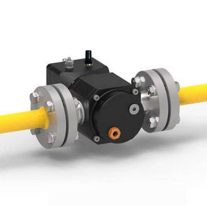 rotary piston flow meter