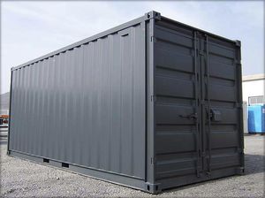 steel intermodal container