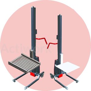 electric mini stacker truck
