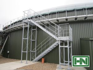 outdoor staircase
