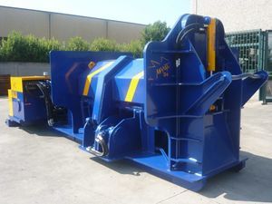 scrap metal baling press