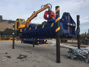 scrap metal baling press