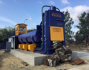scrap metal baling press