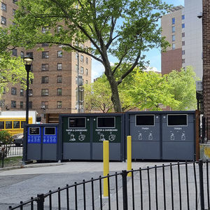 recycling dumpster