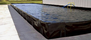 spill containment berm