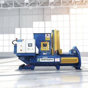 horizontal baling press