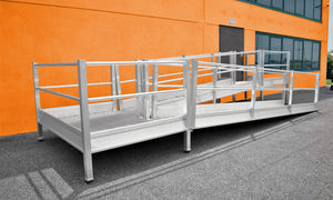 aluminum walkway