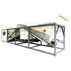 mobile concrete mixing plant
