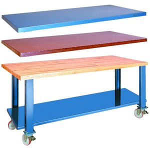 wooden workbench