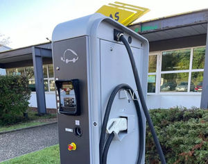 electric vehicle charging post