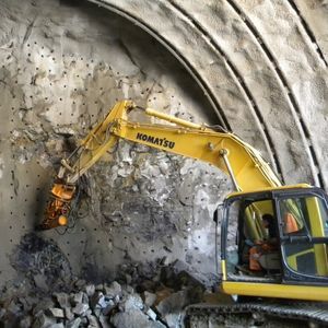 hydraulic rock splitter