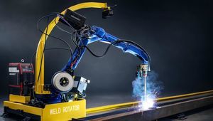 automatic welding workstation