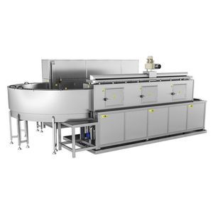 washing tunnel with belt conveyor 1