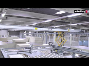 horizontal automatic storage system