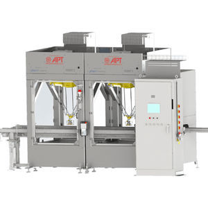 packaging machine with conveyor