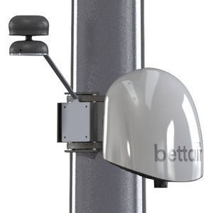 air quality sensor with anemometer