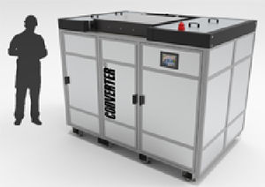 compact waste crusher-shredder