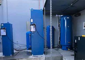 nitrogen gas generator for the semiconductor industry