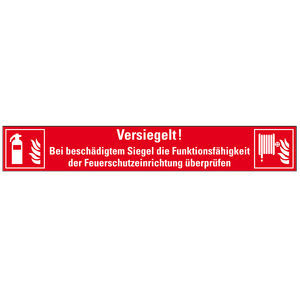 self-adhesive security seal label