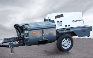 diesel engine plaster sprayer