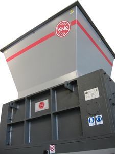 four shaft shredder
