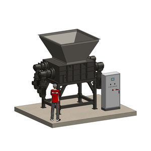 four shaft shredder