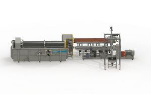 plastic lumber extrusion line
