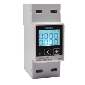 MID certified electric energy meter