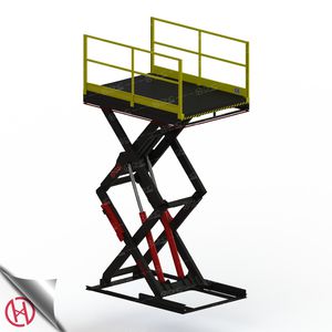 fixed scissor lift platform