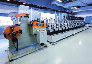 metal profile roll forming line