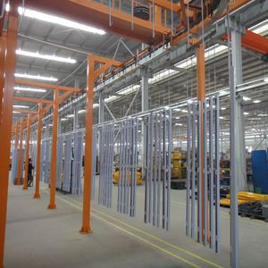 automatic powder coating line
