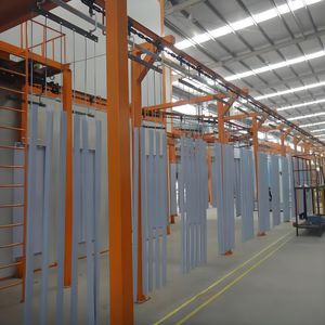 aluminum profile coating line 1