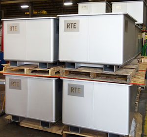 stainless steel waste bin