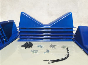plastic roll cradle