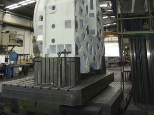 railway boring machining